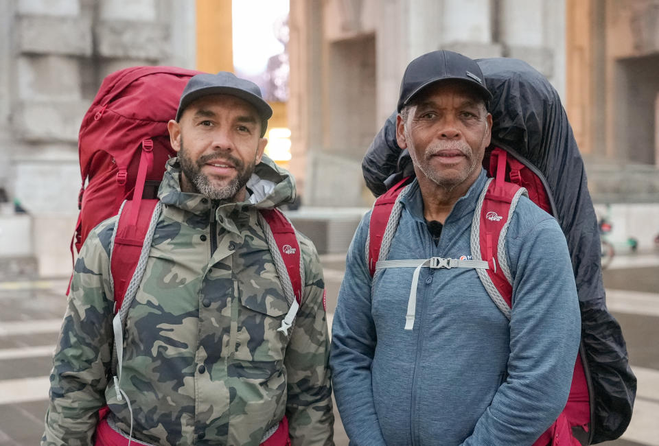 Alex Beresford and dad Noel