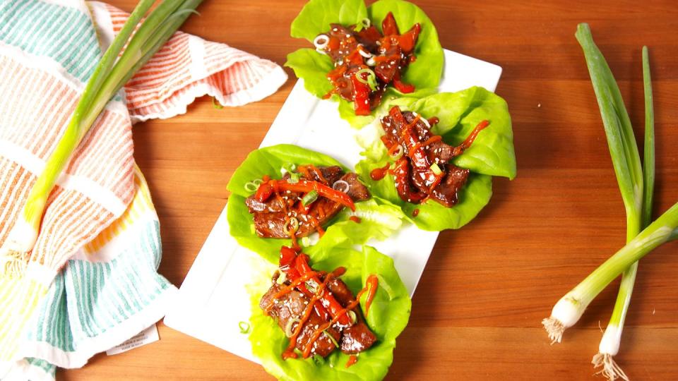 Hibachi Steak Lettuce Wraps