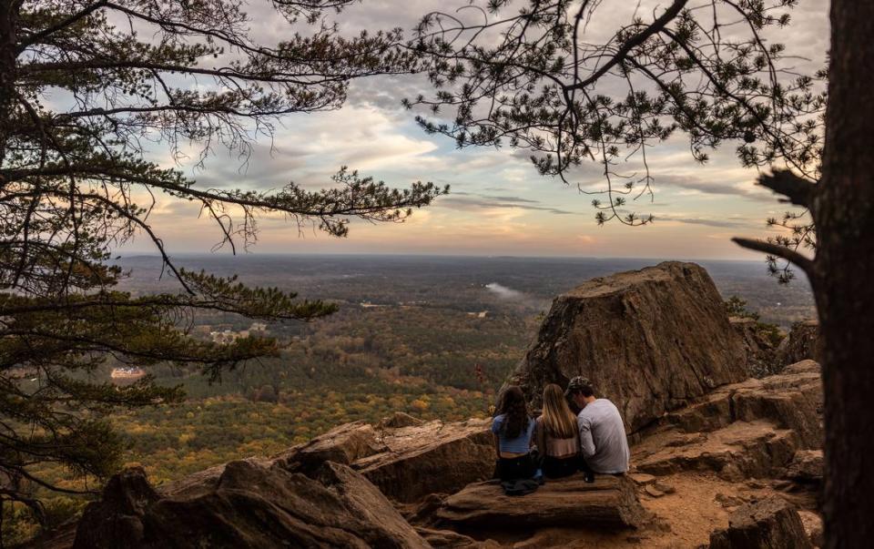 Crowders Mountain State Park in Kings Mountain, N.C., on Tuesday, October 25, 2022.