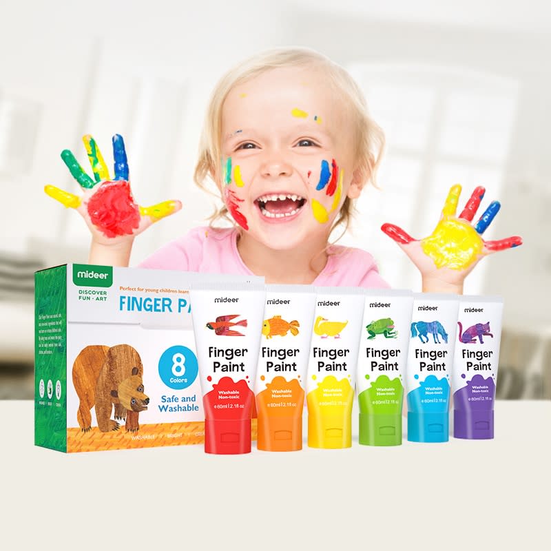 Eric Carle Safe Washable Finger Paint. PHOTO: Shopee