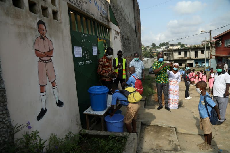 Outbreak of the coronavirus disease (COVID-19) in Abidjan