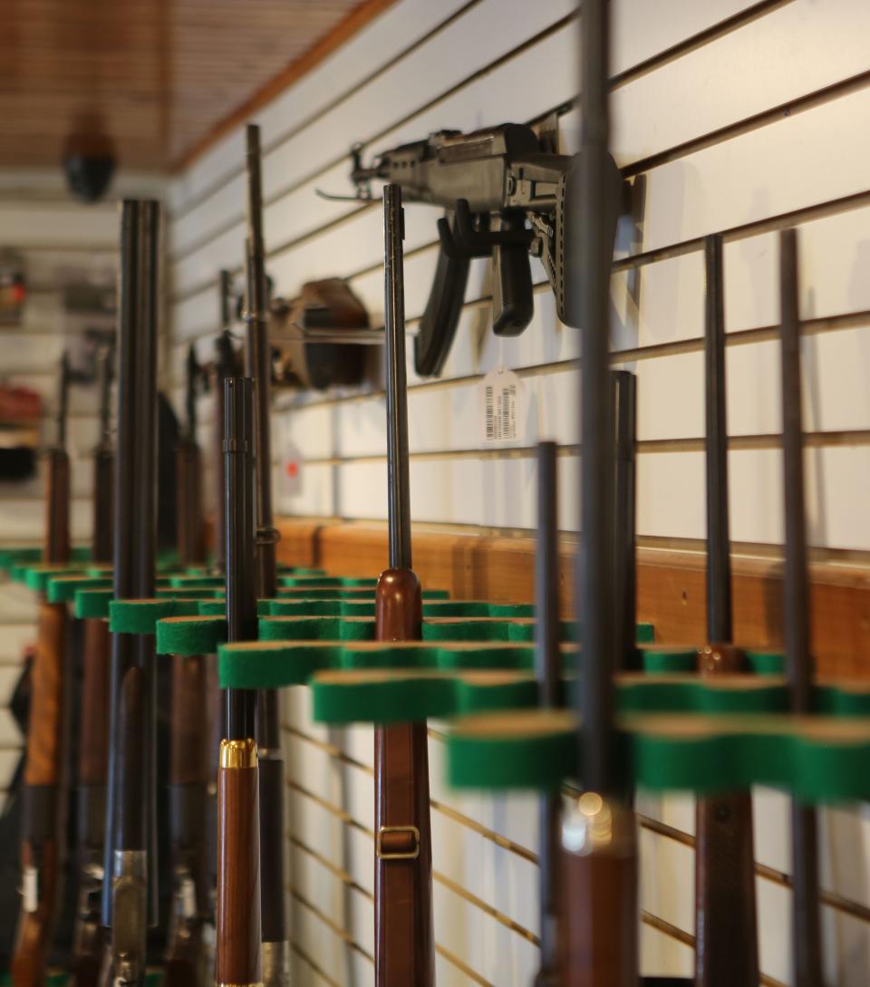 Guns for sale at Miller's Gun Center.