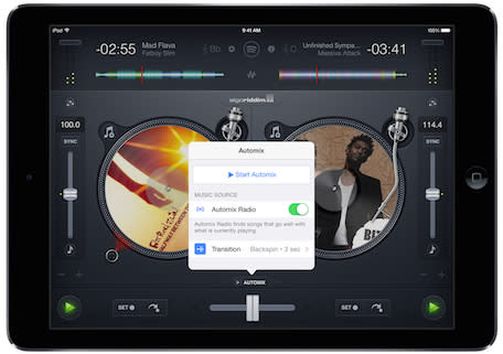 djay 2 Automix feature