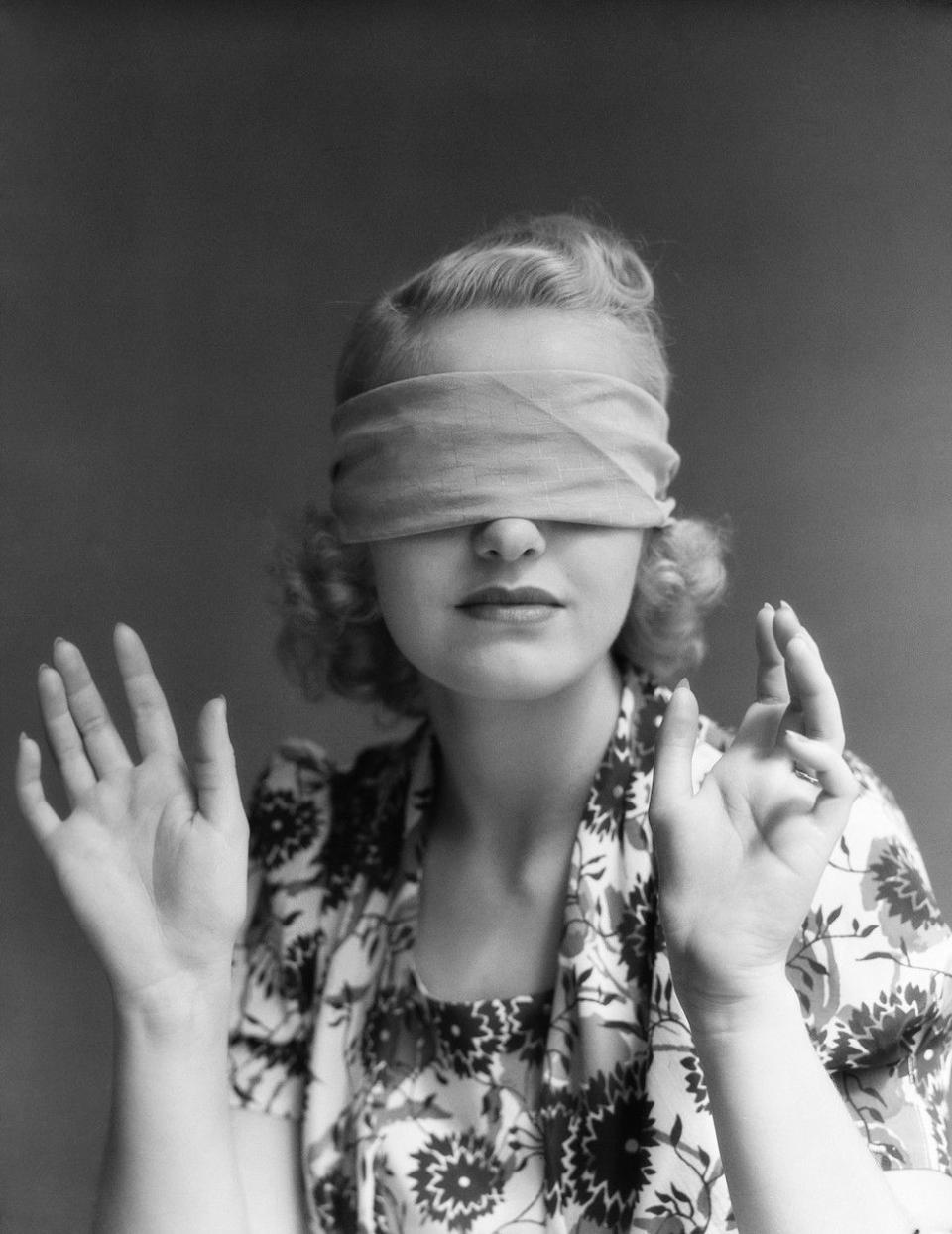 In Alabama ... it's illegal to drive blindfolded.