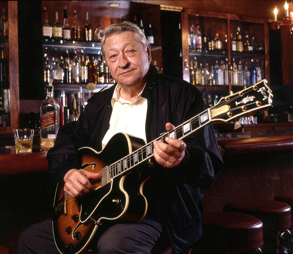 Scotty Moore was a legendary guitarist, widely considered one of the greatest of all time, best known for his work on early Elvis Presley recording like “Jailhouse Rock” and “Heartbreak Hotel.” He died June 28 at age 84. (Photo: Getty)