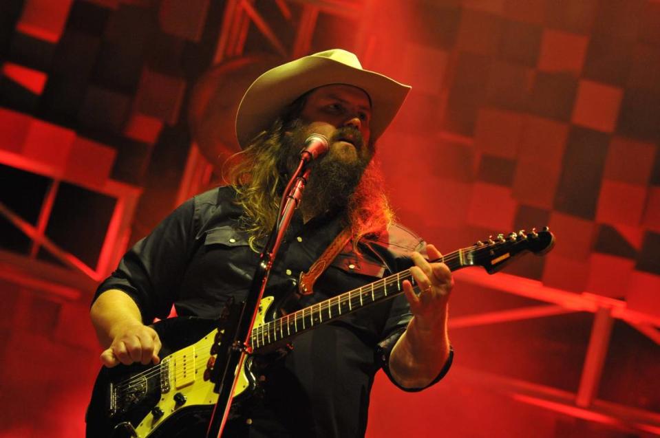 Country star Chris Stapleton will play June 12 at the T-Mobile Center.