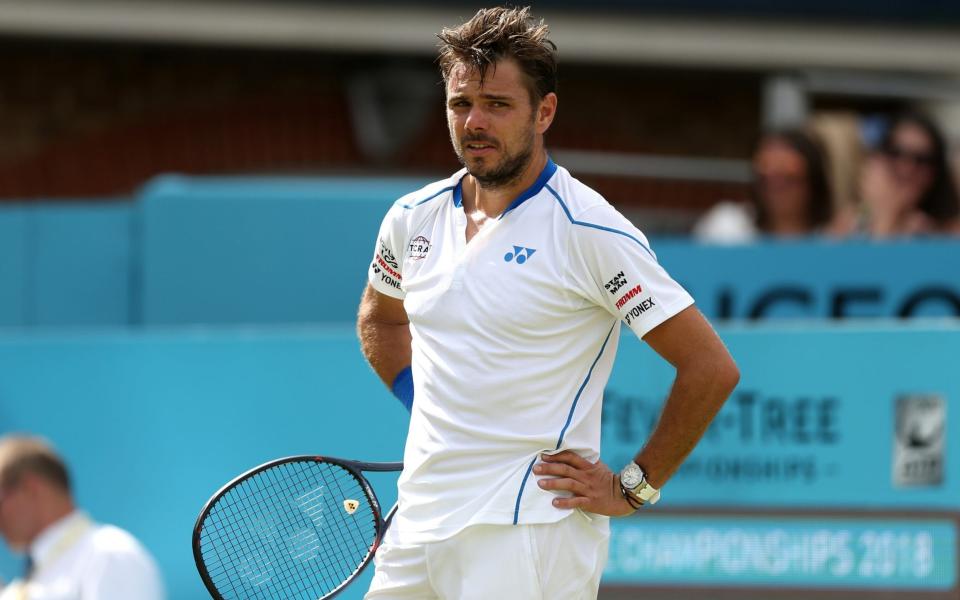 Stan Wawrinka was a loser at Queen's on Wednesday - Action Plus