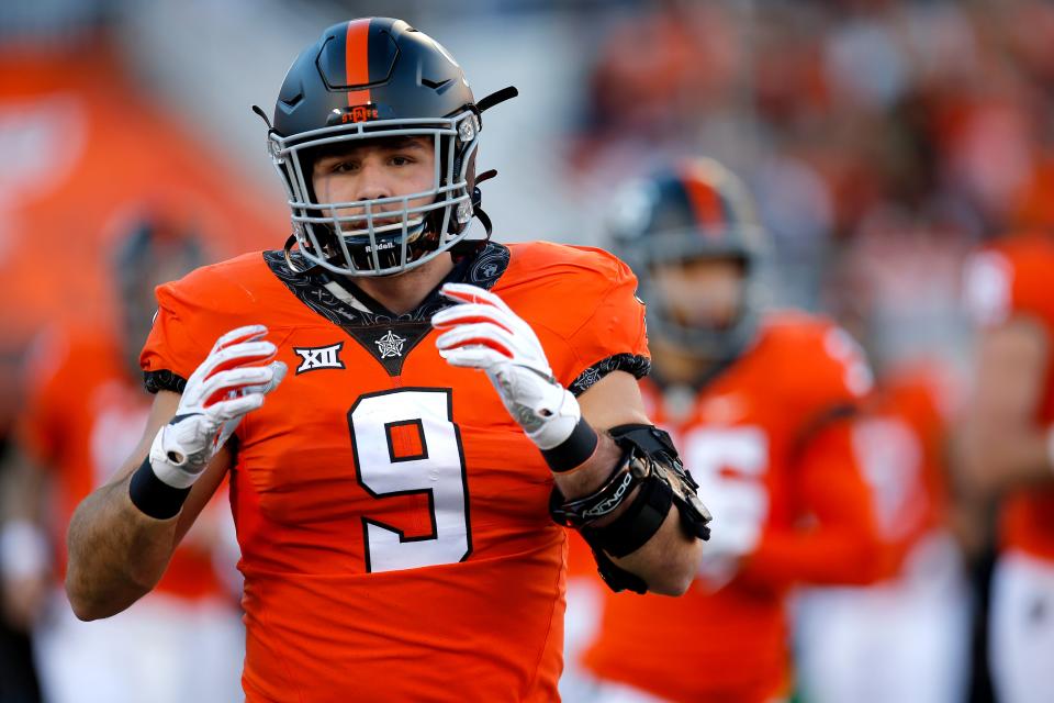 OSU has four Okies, including Brock Martin, in its defensive front and two others out with injuries heading into Saturday's huge Bedlam matchup.