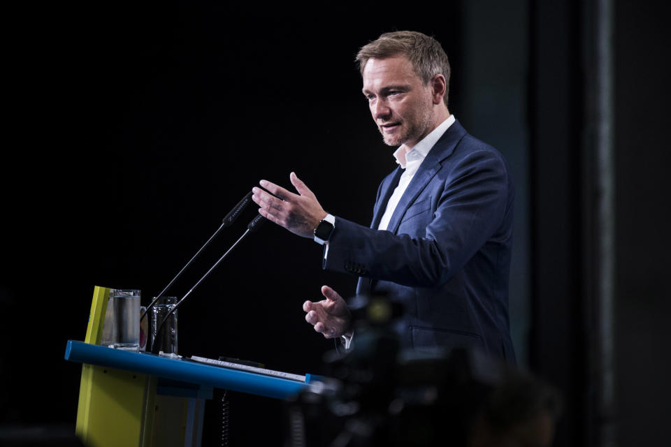 Versteht bei weißem Spargel keinen Spaß: der neugewählte FDP-Chef Christian Lindner. (Bild: Getty Images)