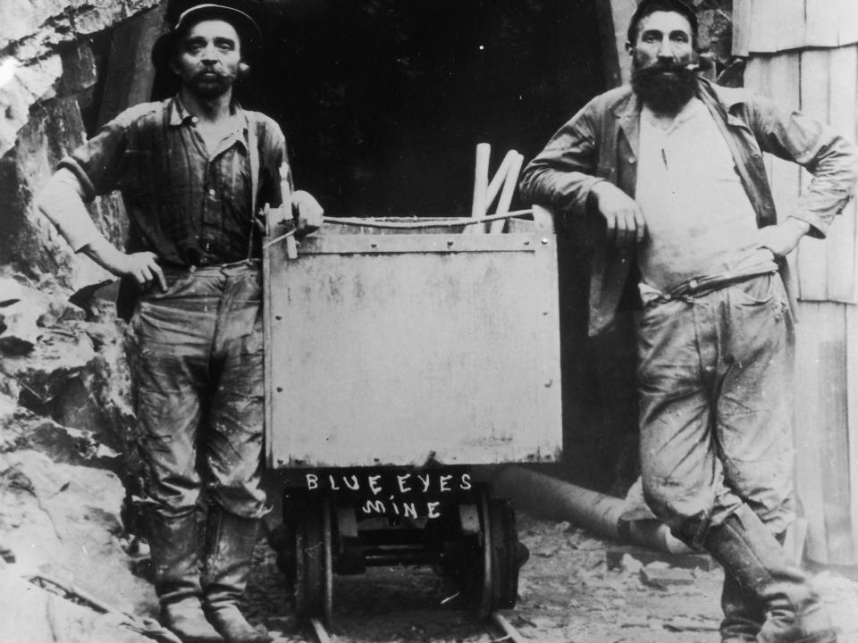 jeans 1800s miners