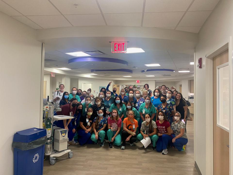 It took a team effort and the Galisano Children's Hospital NICU doctors, nurses and staff rose to the occasion when Hurricane Ian slammed Southwest Florida on Sept, 28, 2022.