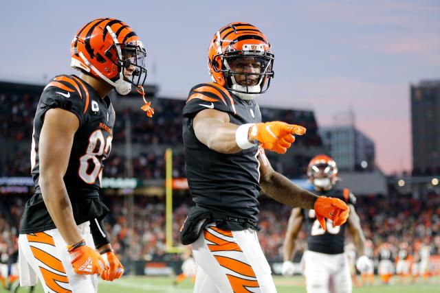 Joe Burrow scrambles, finds Ja'Marr Chase for Bengals' first touchdown
