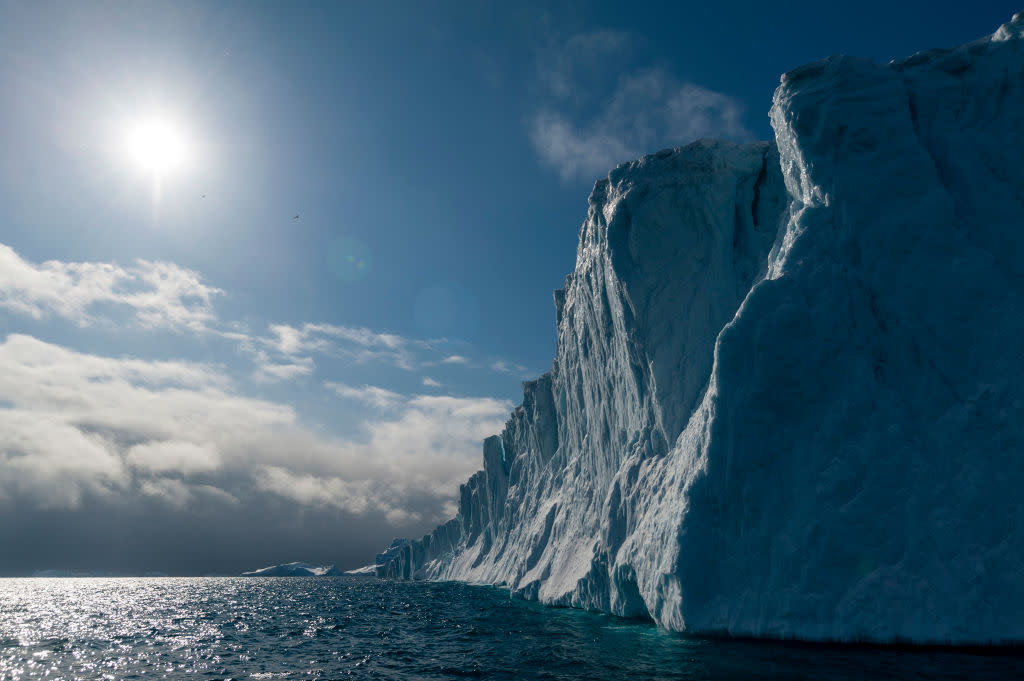 Icebergs in Ilulissat Icefjord