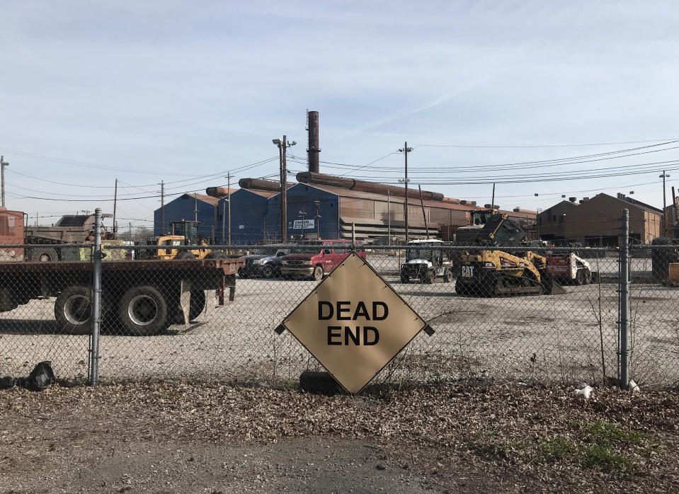 U.S. Steel recently announced it would partially re-open an idled part of its plant in Granite City, Ill. (Photo: Holly Bailey/Yahoo News)