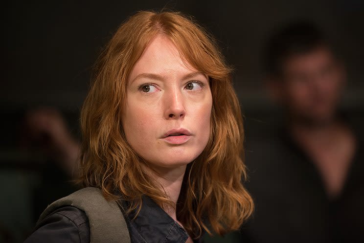 Alicia Witt as Paula in AMC's The Walking Dead . (Photo Credit: Gene Page/AMC)