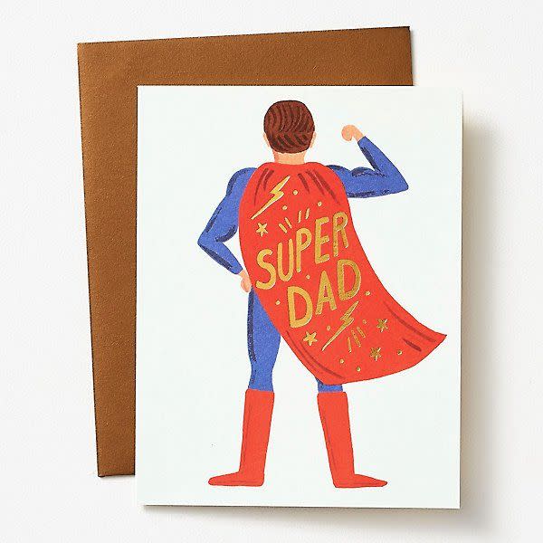 8) Super Dad Card