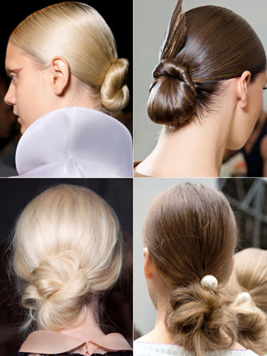 Tight Vs. Tousled Buns