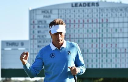 Bernhard Langer. (AFP Photo/Nicholas Kamm)