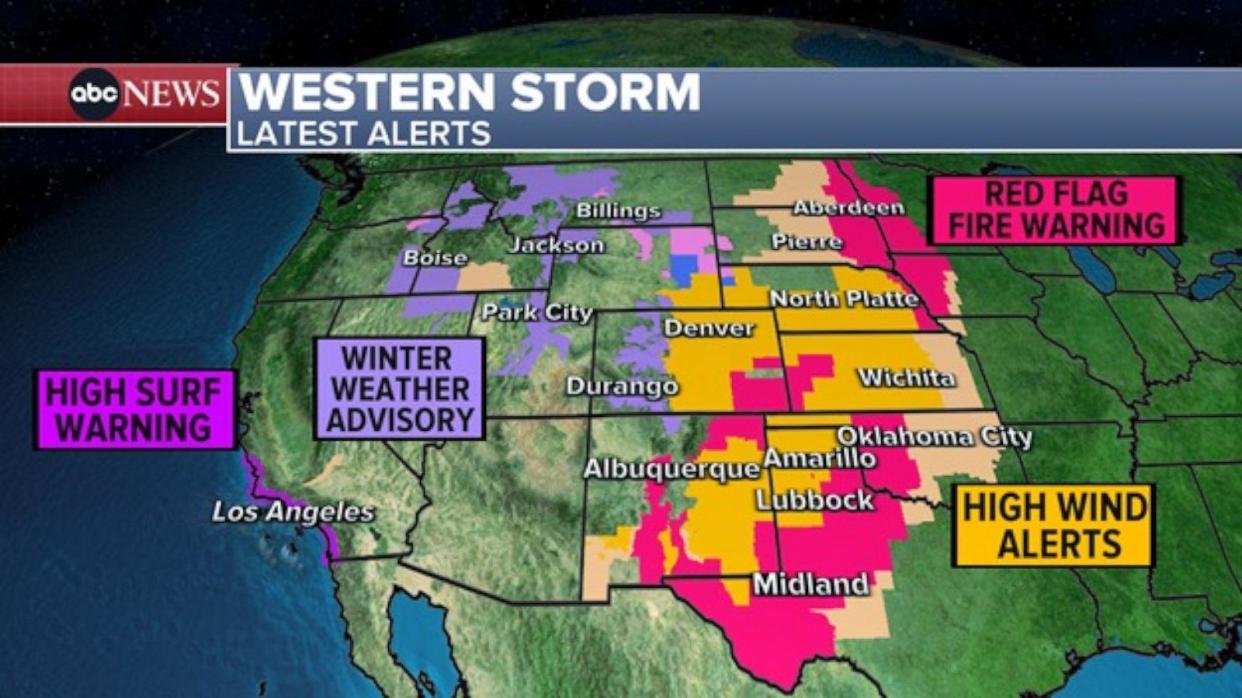 PHOTO: Western storm graphic (ABC News)