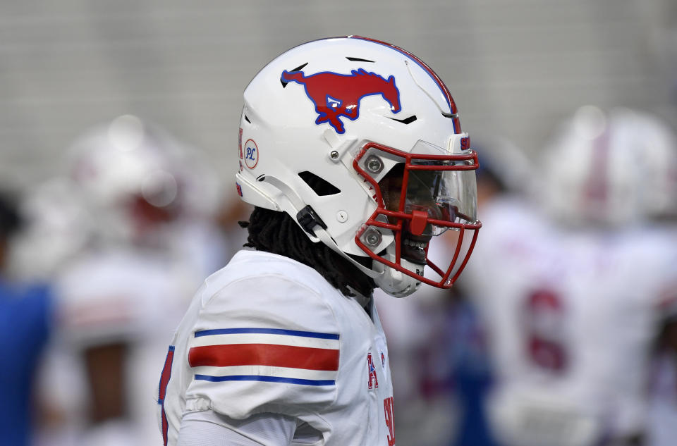 Southern Methodist wird im Juli zum ACC wechseln.  (Randy Litzinger/Getty Images)