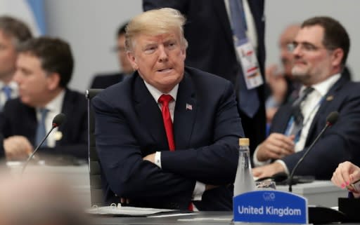 US President Donald Trump came under fire during the G20 summit for destroying the group's past unity on trade and climate change