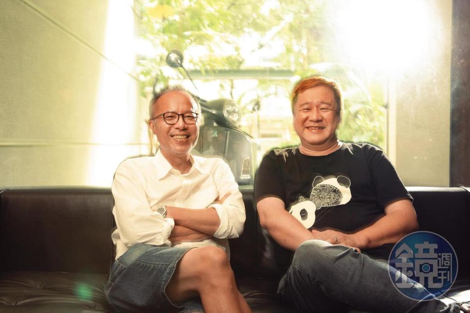 鍾孟宏（左）首度與監製瞿友寧（右）合作，在瞿友寧操盤下，解決資金缺口，也協助影片行銷宣傳。