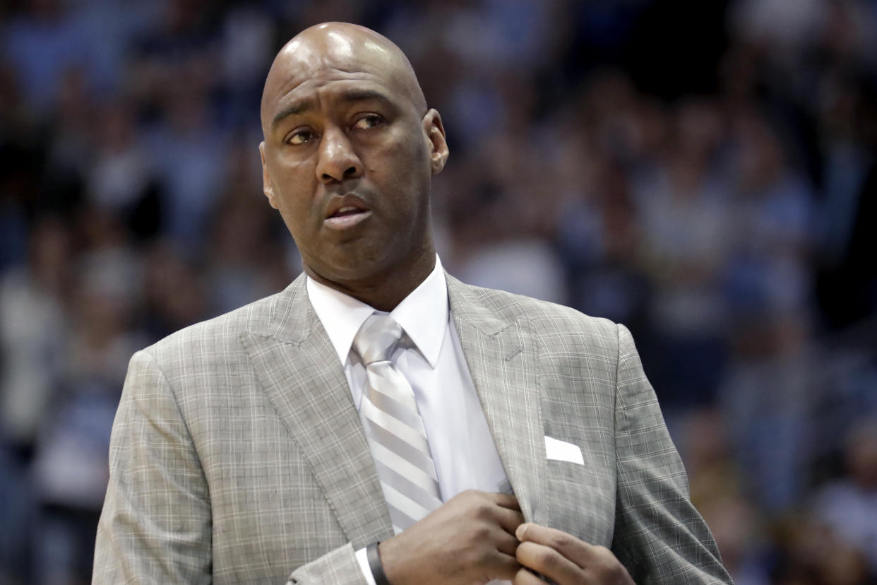 Danny Manning is out at Wake Forest. (AP Photo/Chris Seward)