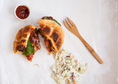 Burgers with Chipotle Ketchup