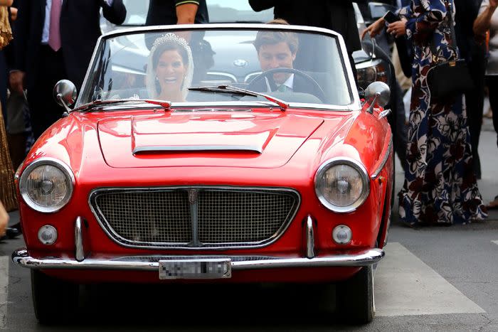 Boda de Astrid de Liechtenstein