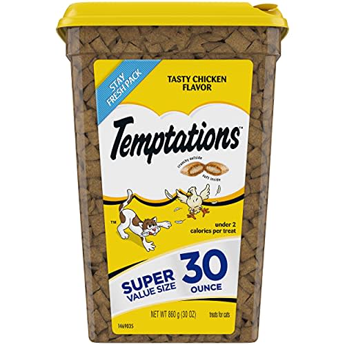 Temptations Classic Crunchy and Soft Cat Treats Tasty Chicken Flavor (Amazon / Amazon)