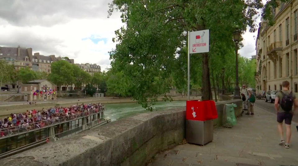 Paris street urinals near school spark outrage