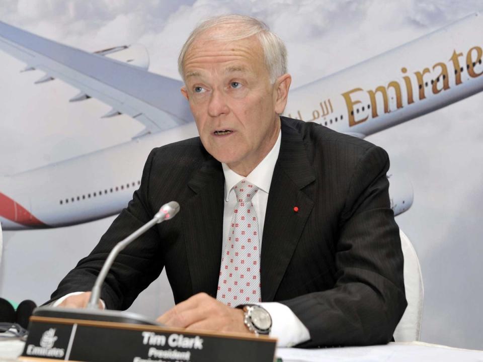 Emirates Airlines boss Tim Clark (Getty)