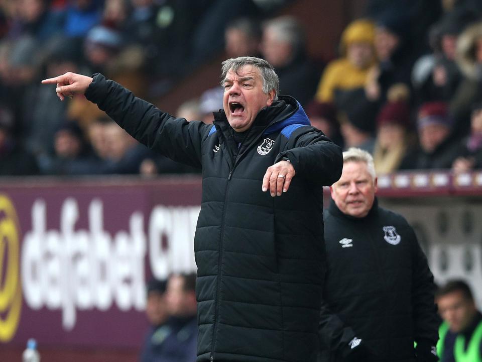 Not happy: ‘P*** off!’ Sam Allardyce on the defensive as he admits Everton ‘slipped up’ over fan survey