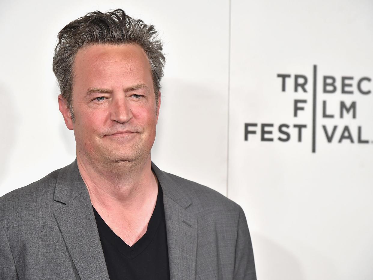 A picture of Matthew Perry from 2017.