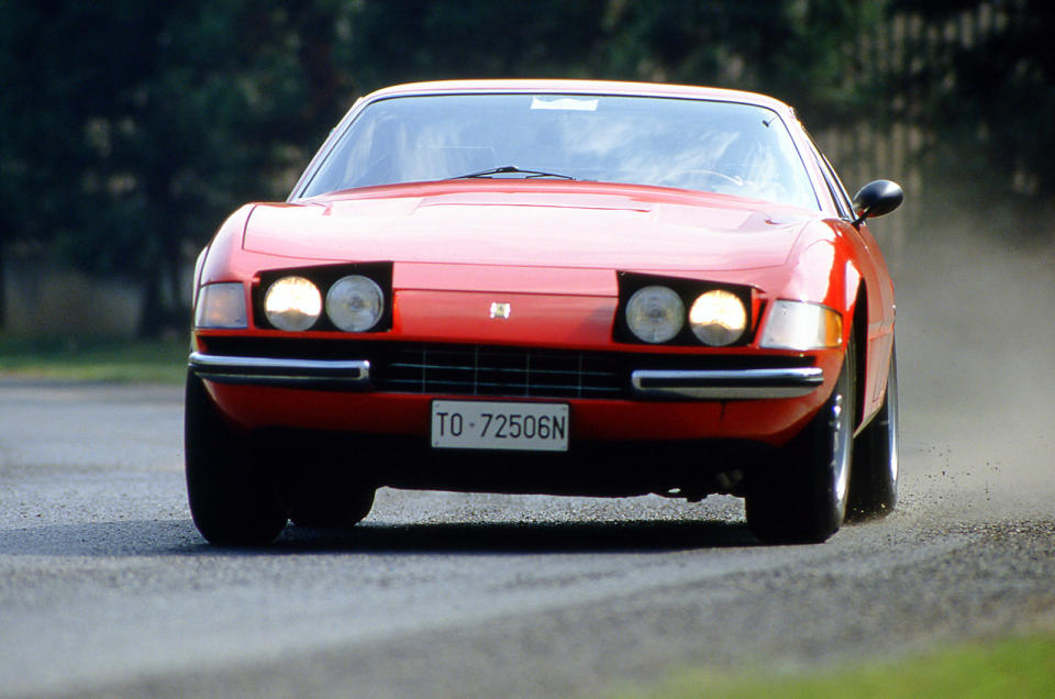 <p>Ferrari isn't often early to the party, but when it came to pop-up headlights it created an all-time great with the Daytona and would go on to adopt them for all of its cars (apart from the Dino 206 and 246) until the arrival of the 550M in 1996.</p>