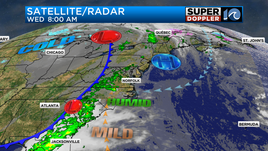 Regional Weather Map