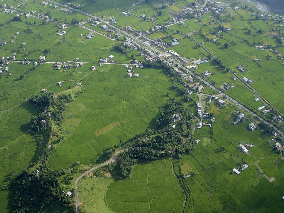 Aerial photo Pokhra