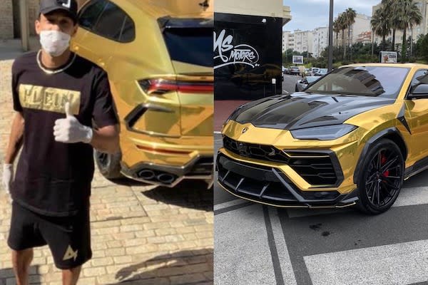 Aubameyang voiture