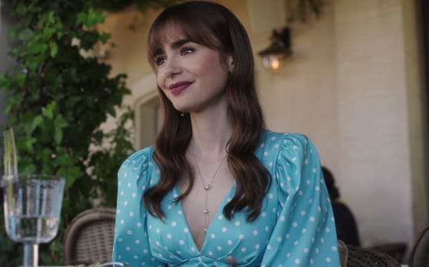 Lily Collins in "Emily In Par<p>Netflix</p>