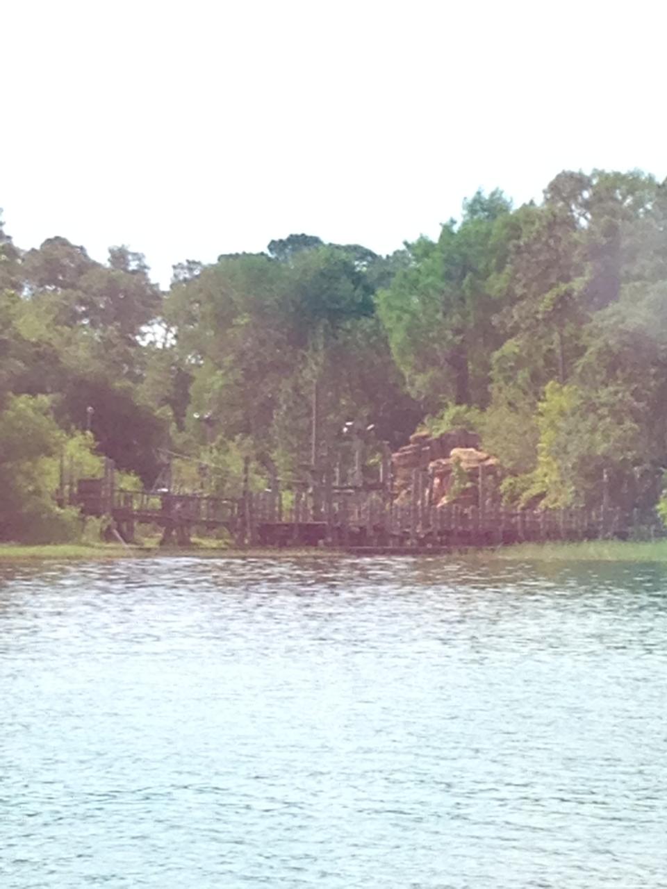 bridge next to a lake