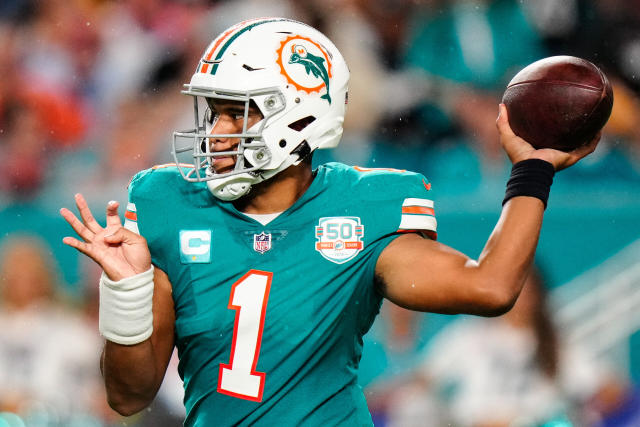 Miami Dolphins full home schedule of jerseys, including throwbacks