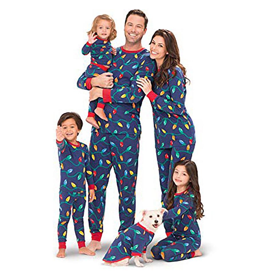 Best for Photos: PajamaGram Matching Christmas Pajamas