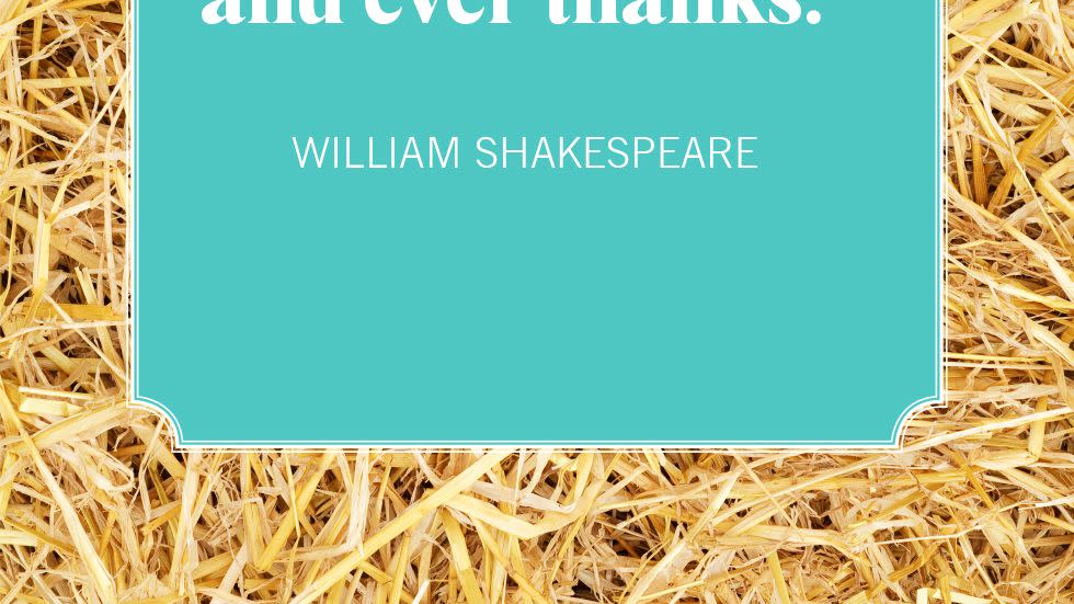 thanksgiving quotes william shakespeare