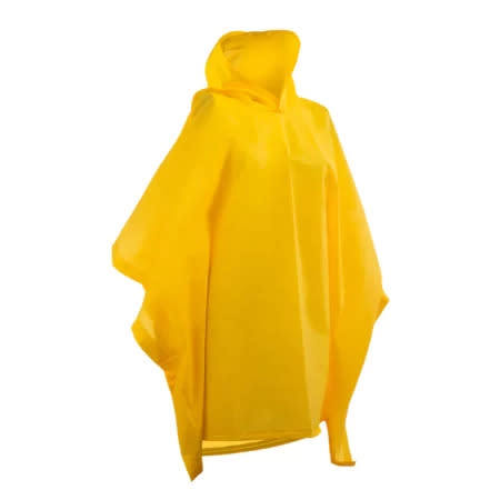 Unisex Kids Rain Poncho