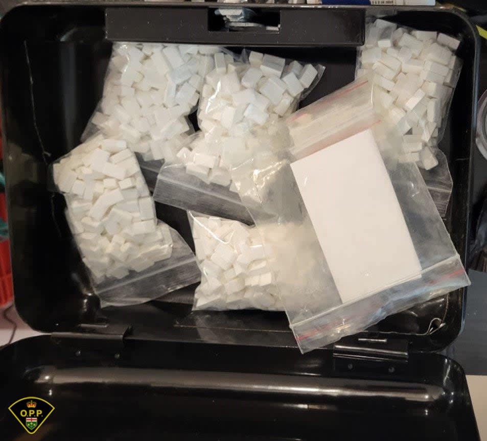 OPP say they've seized drugs and other property worth about $200,000 after multiple search warrants across Ontario and Quebec on Nov. 9, 2023.