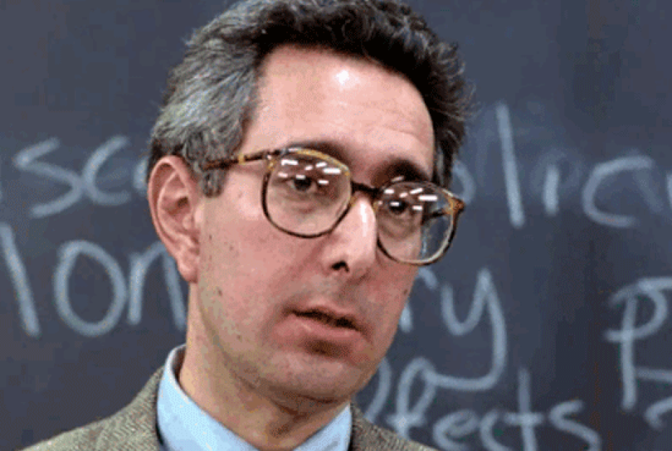 Ben Stein in "Ferris Bueller's Day Off"