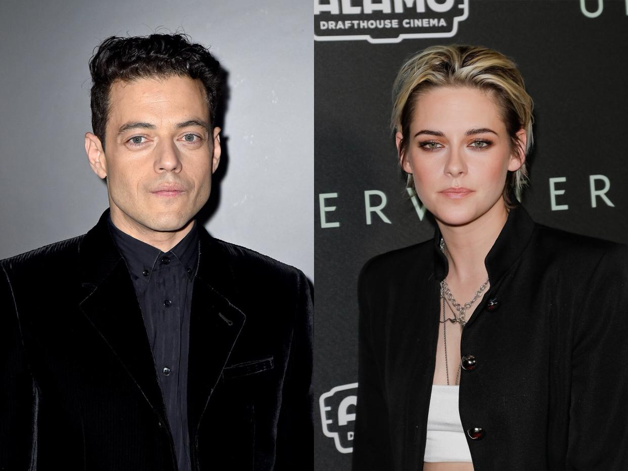 Rami Malek and Kristen Stewart