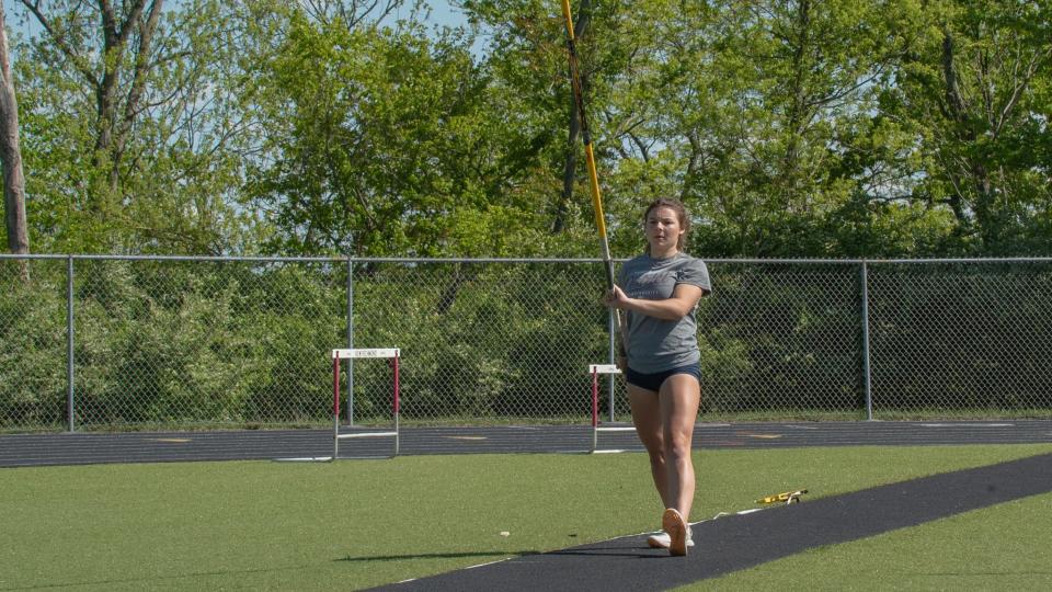 After a 13th-place finish at the 2022 Division II state track championships, New Richmond junior Samantha Ringhand is striving for a top-three finish this year.