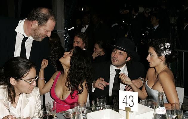 Many years later Weinstein finally praised Salma for her work. Source: Getty