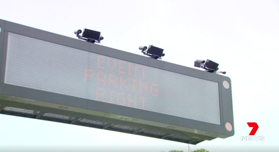 Mobile phone cameras were introduced on the A4 and on Anzac Parade (pictured) on Monday. Source: 7News